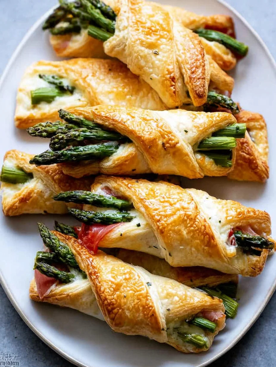 Asparagus Puff Pastry Bundles