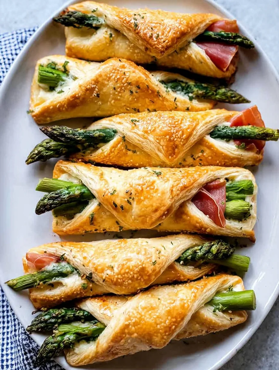 Asparagus Puff Pastry Bundles