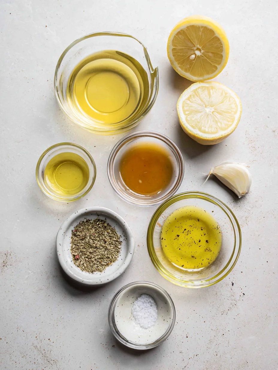 Basic Lemon Vinaigrette Dressing