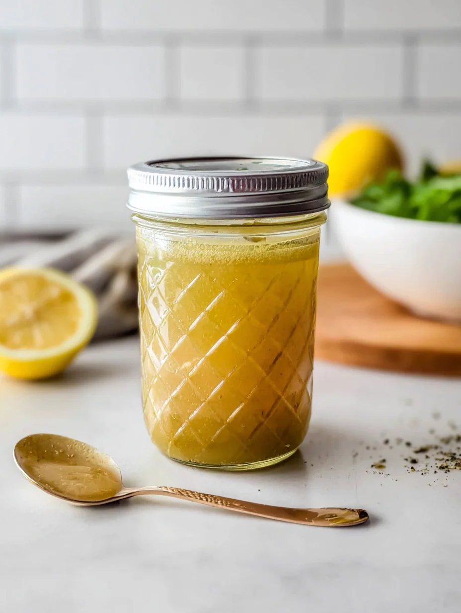 Basic Lemon Vinaigrette Dressing