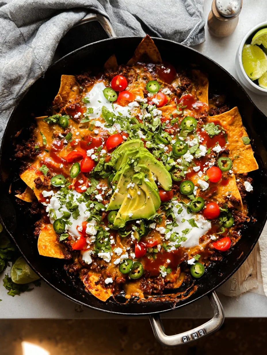 Beef Skillet Enchiladas