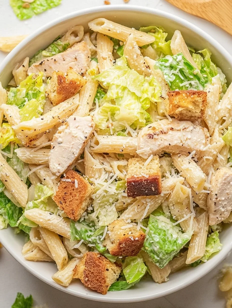 Chicken Caesar Pasta Salad