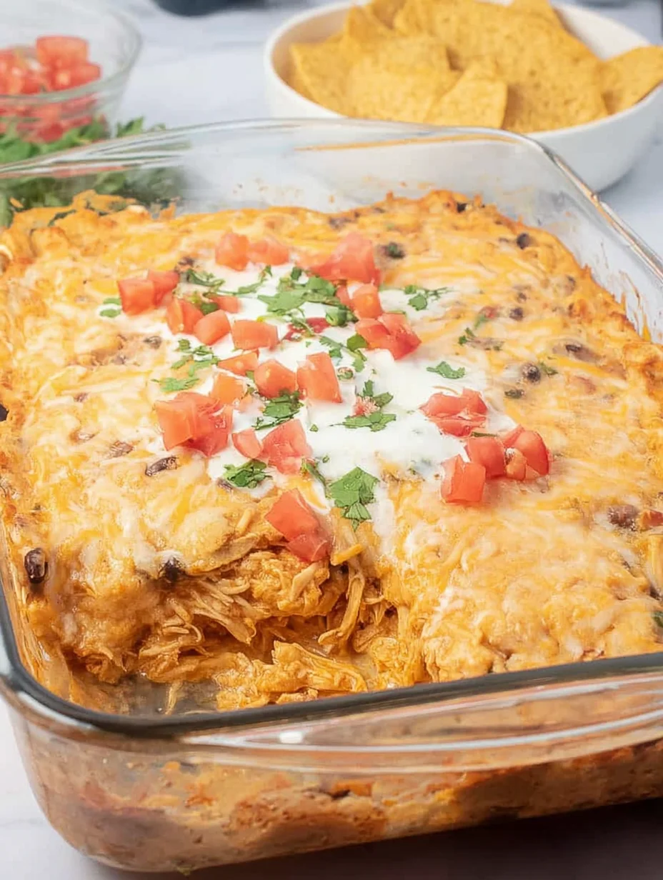 Chicken Taco Casserole