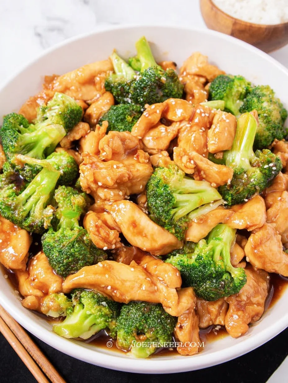 Chinese Chicken and Broccoli