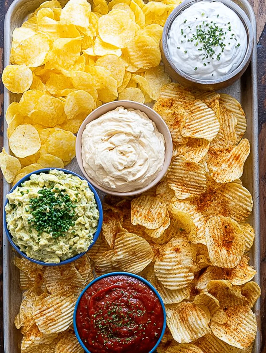 Chips and Dip Platter