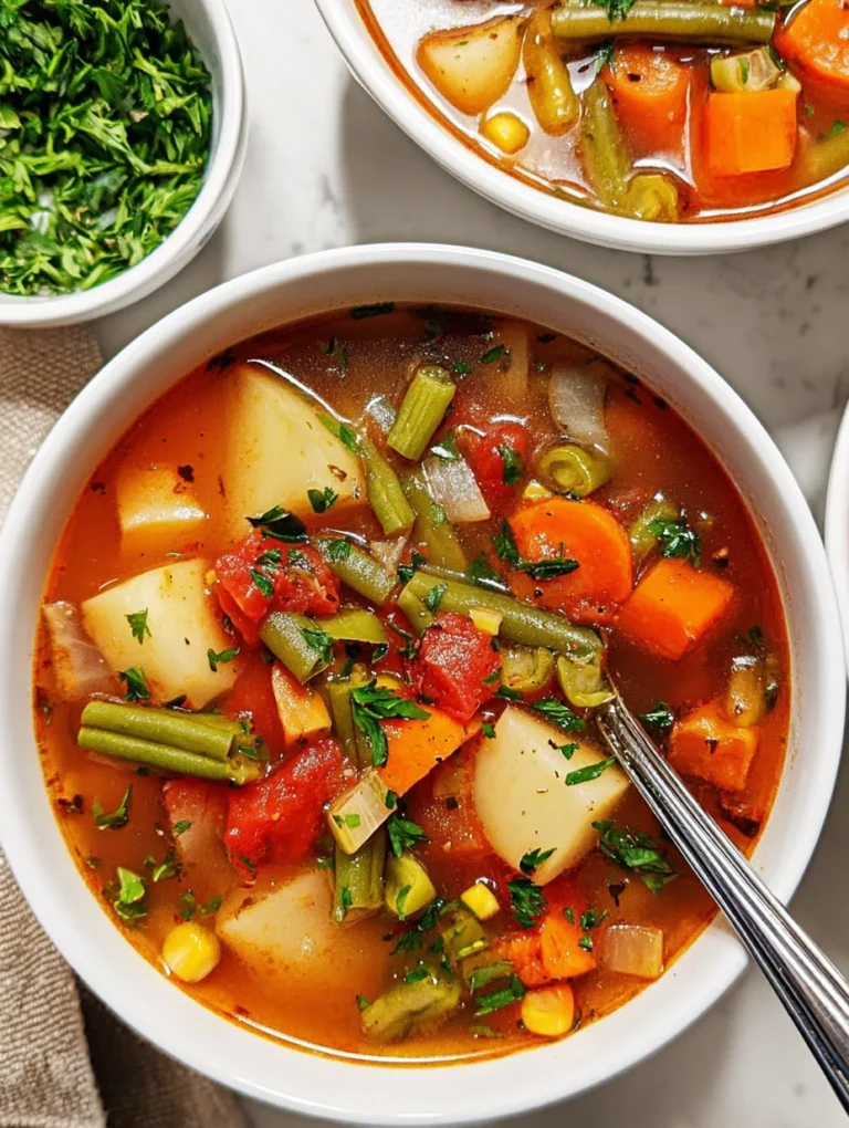 Easy Vegetable Soup