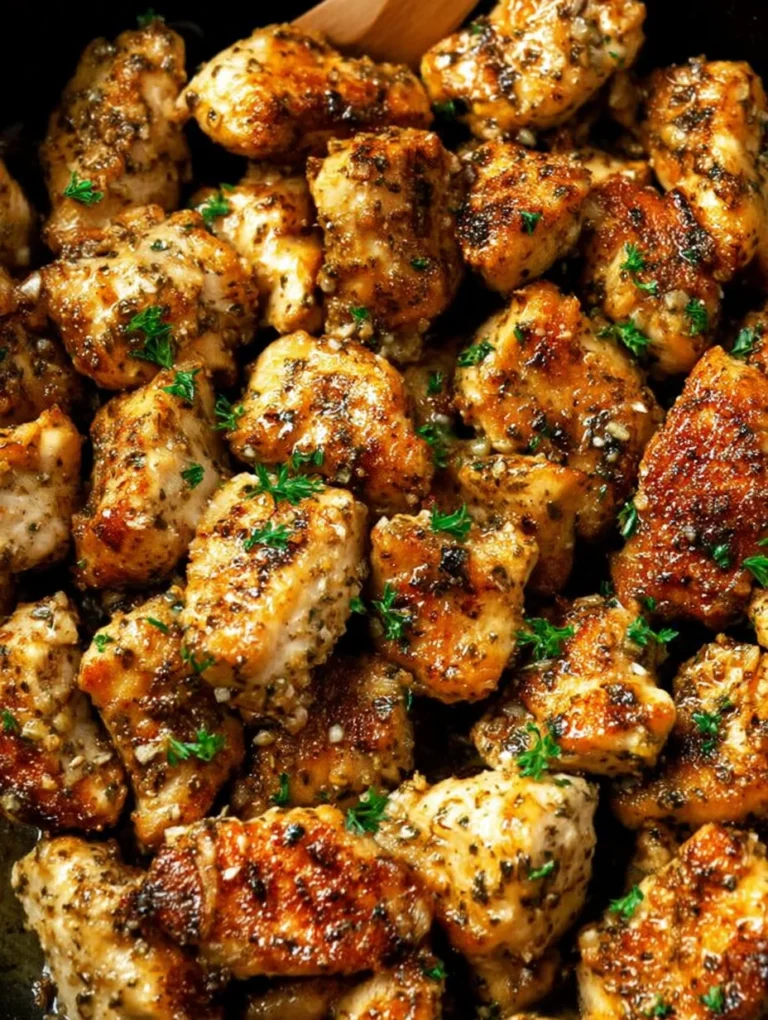 Garlic Butter Chicken Bites