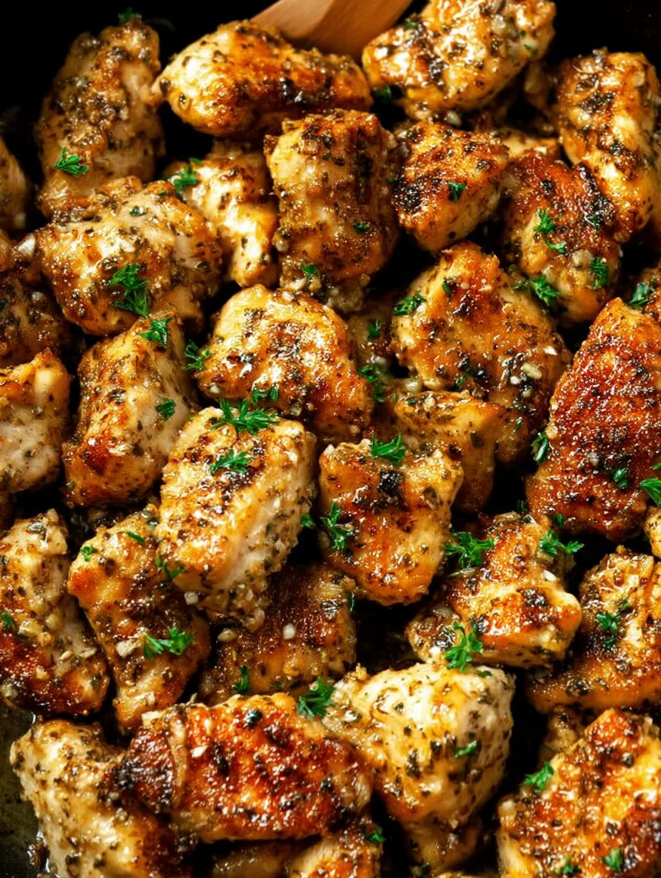 Garlic Butter Chicken Bites
