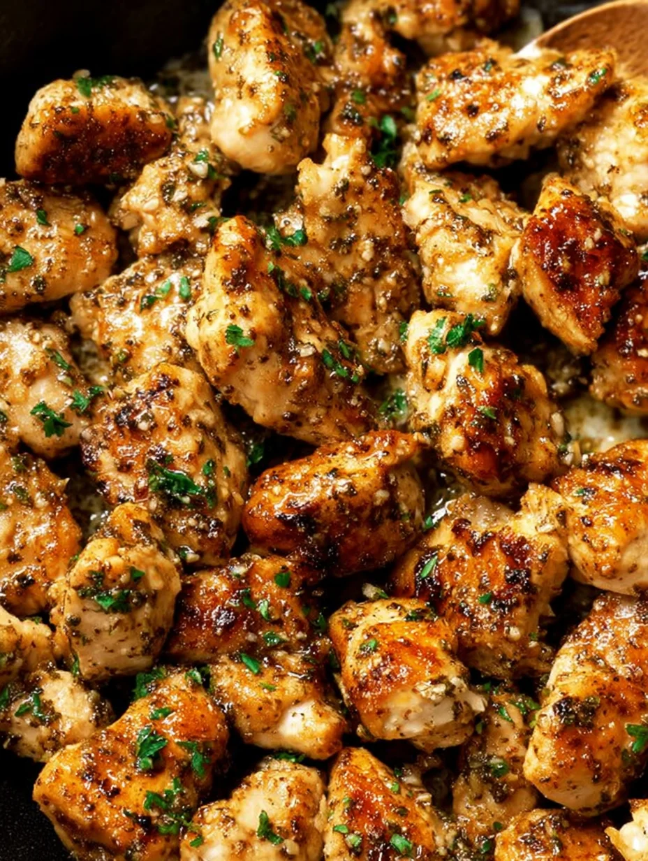 Garlic Butter Chicken Bites
