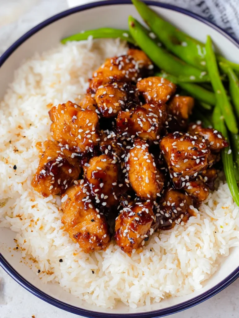 Healthy Sesame Chicken