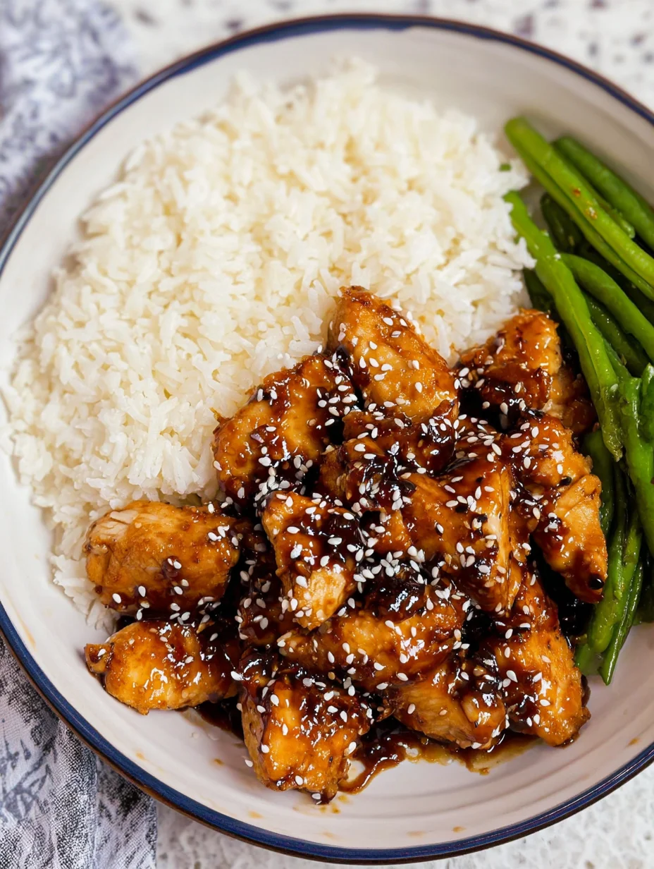 Healthy Sesame Chicken