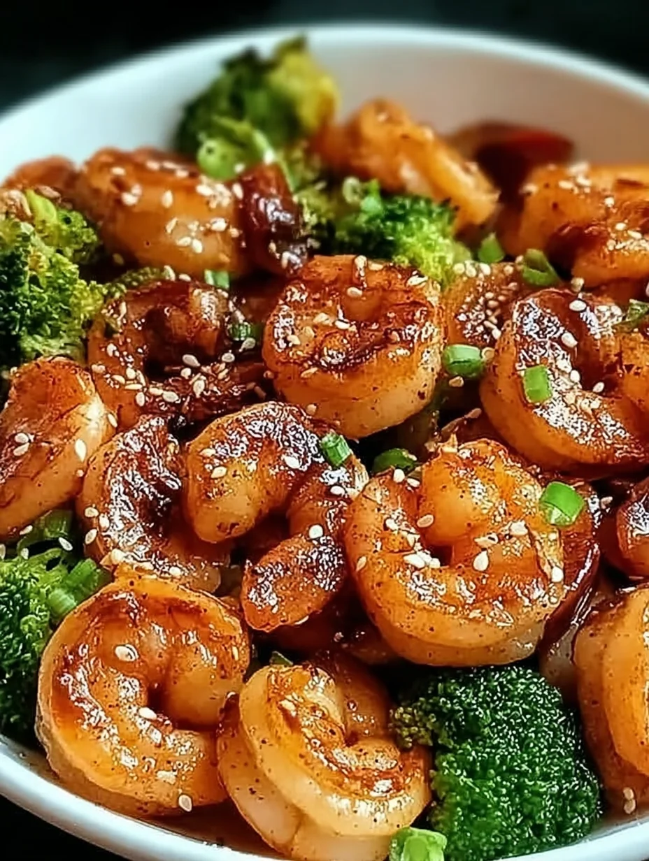 High-Protein Honey Garlic Shrimp