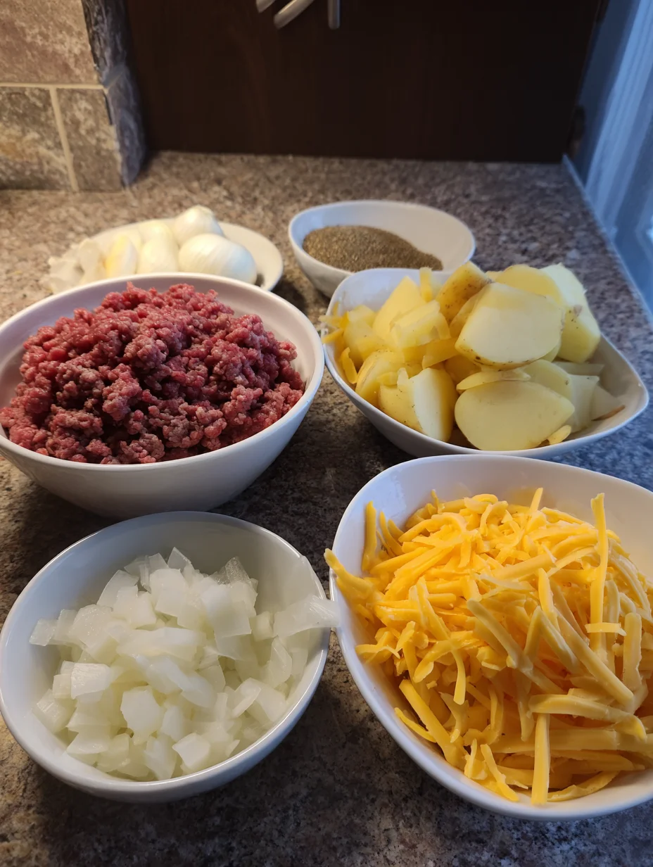 Hobo Casserole Ground Beef