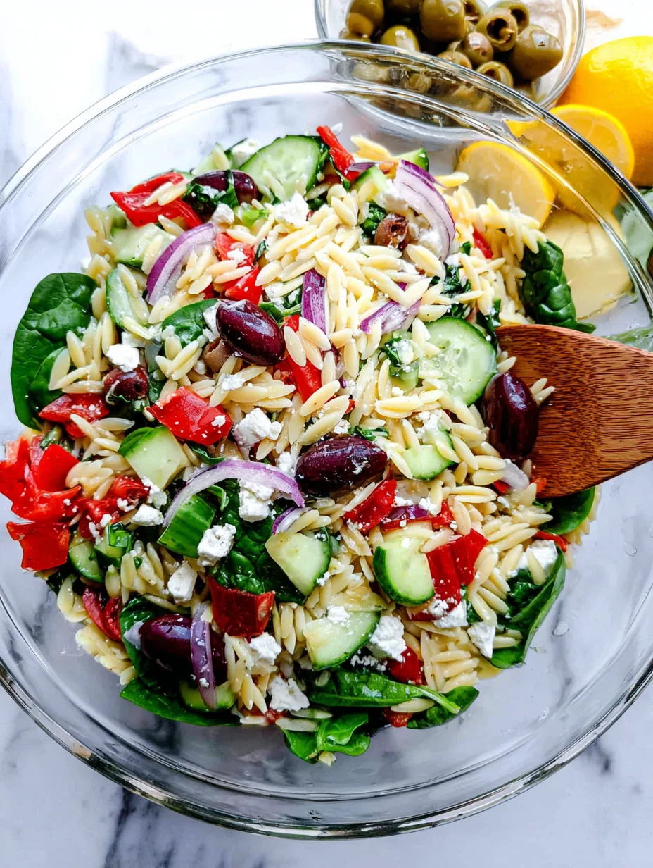 Mediterranean Orzo Salad