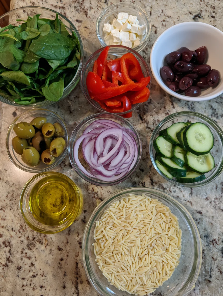 Mediterranean Orzo Salad