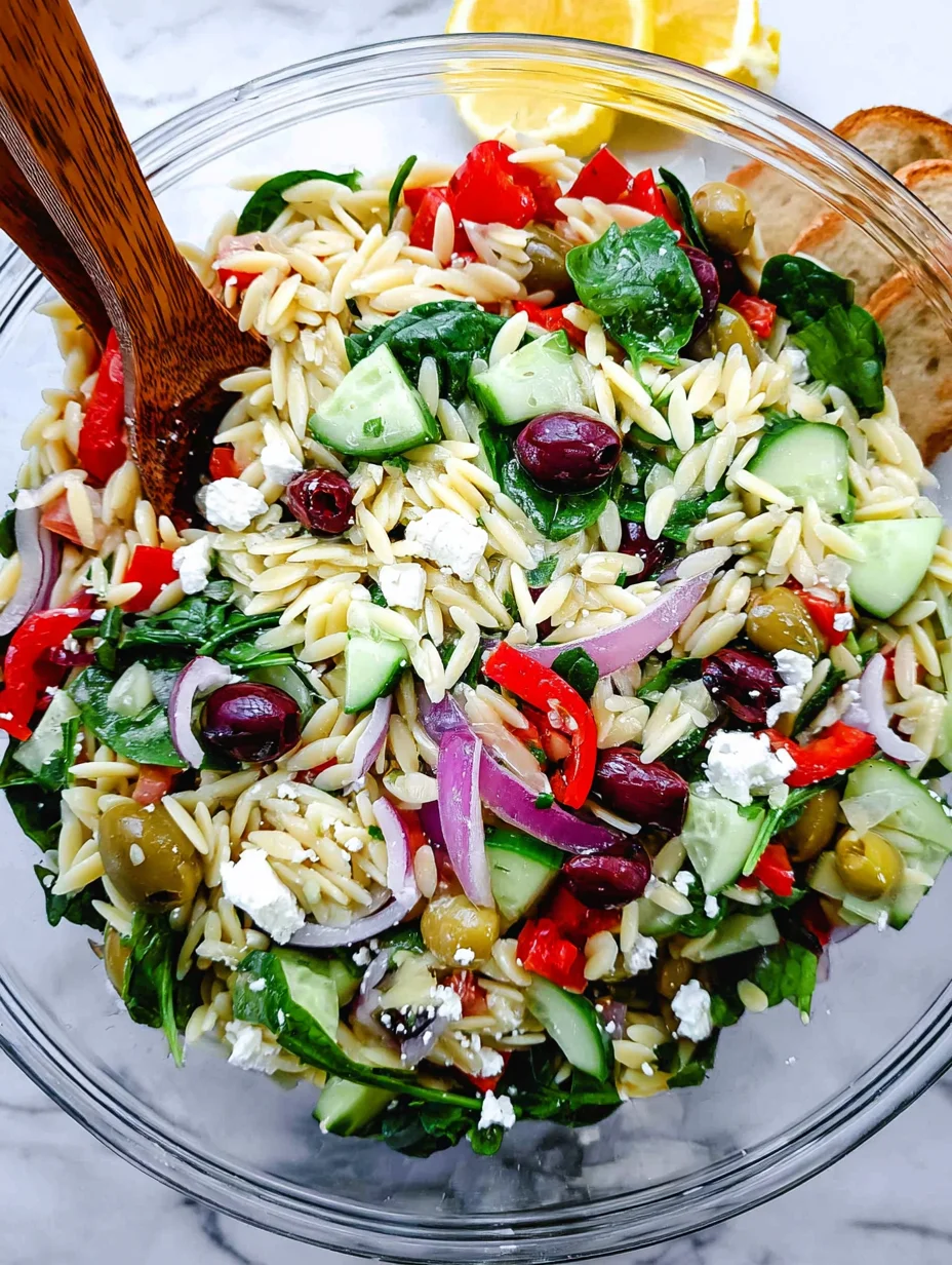 Mediterranean Orzo Salad