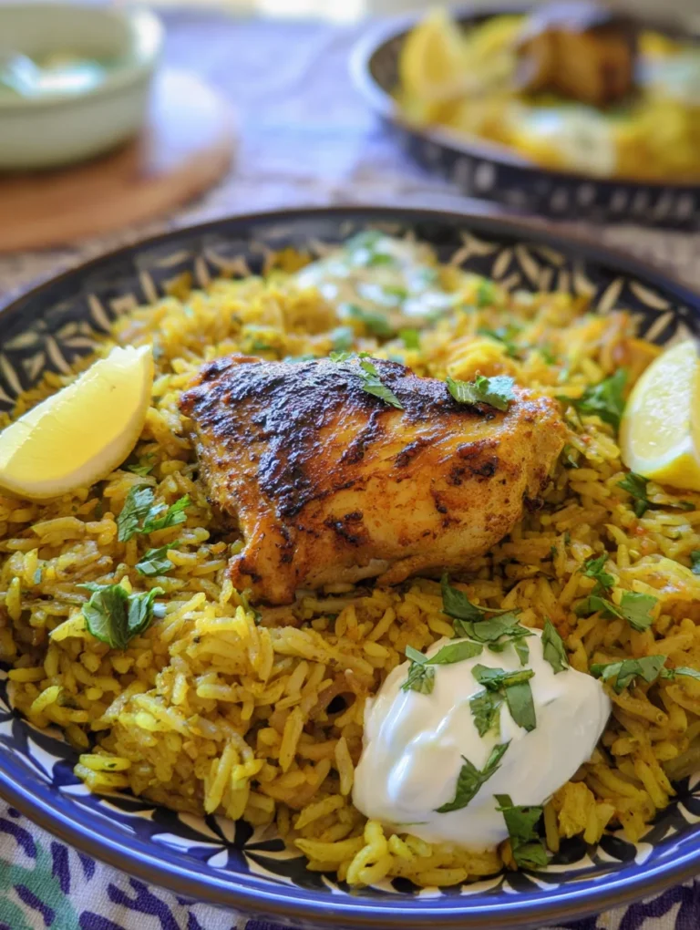 Moroccan Chicken & Rice