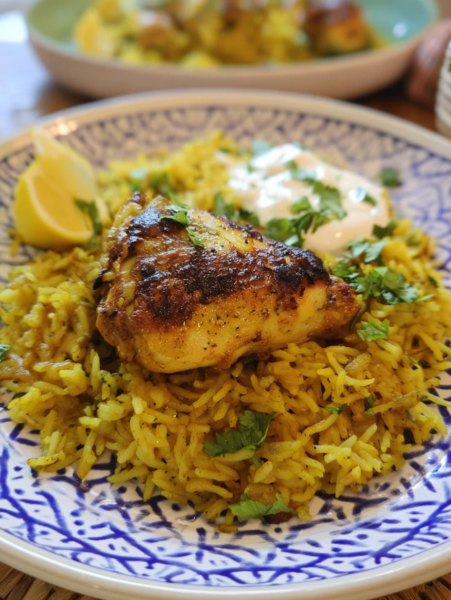 Moroccan Chicken & Rice