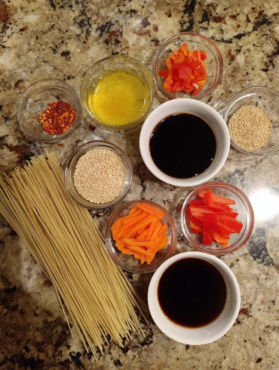 No Cook Noodle Salad