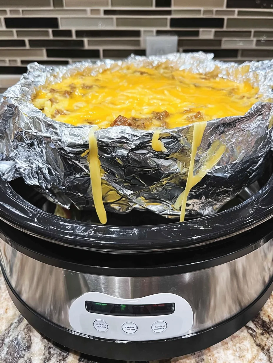 Overnight Slow Cooker Breakfast Casserole