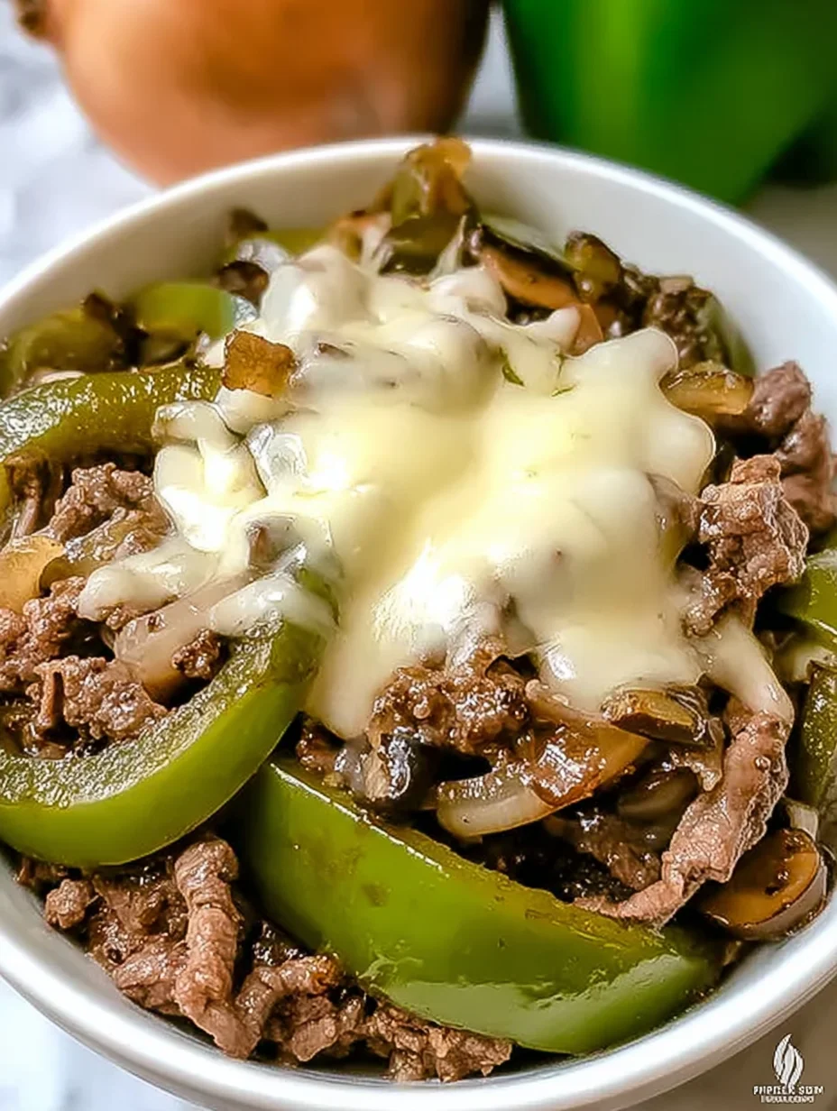 Philly Cheesesteak Bowls