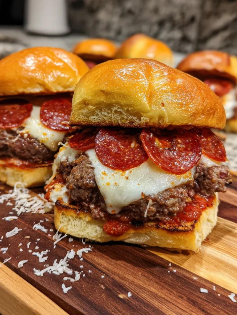 Pizza Burgers