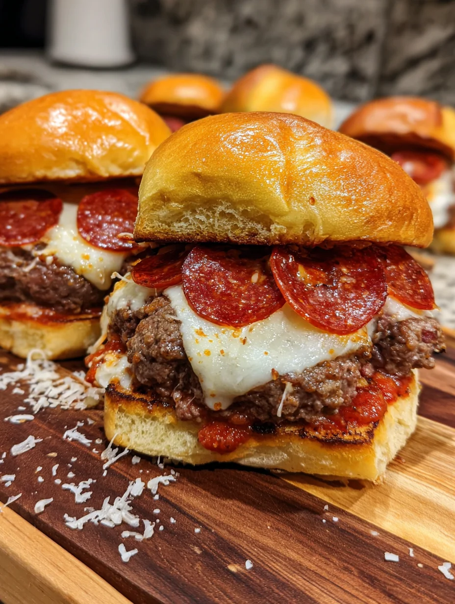 Pizza Burgers
