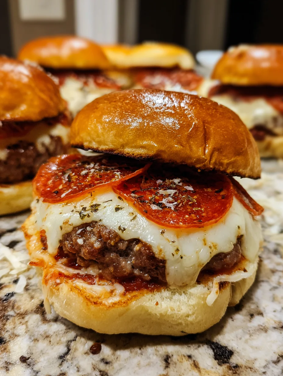 Pizza Burgers