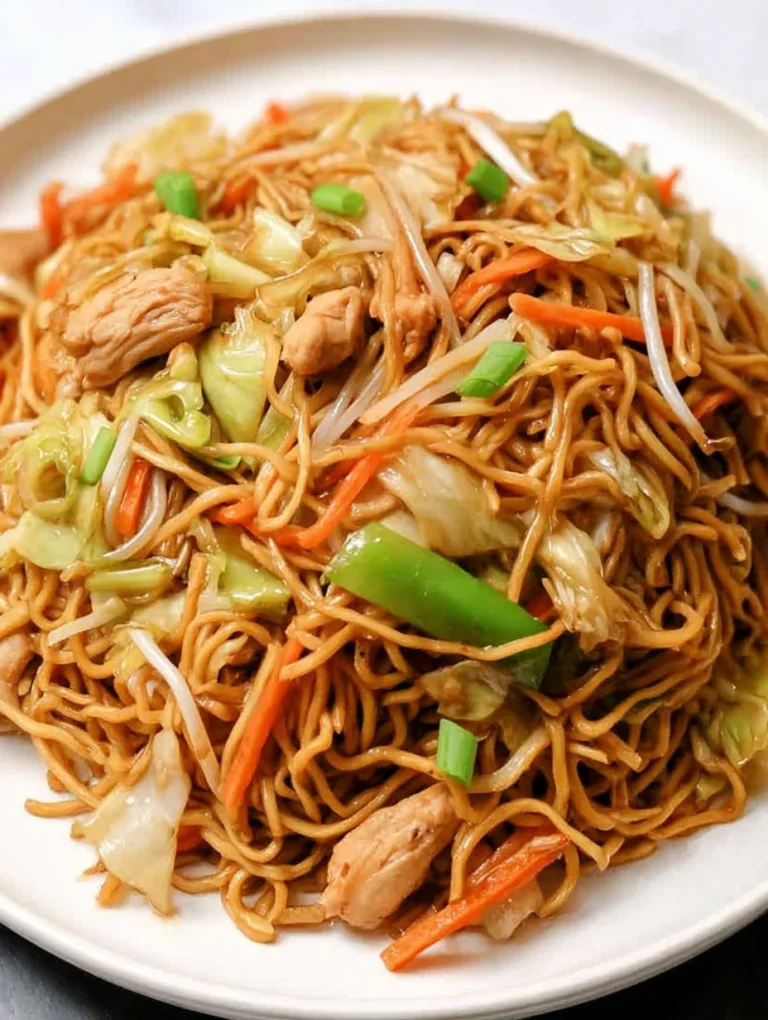 Quick & Easy Chicken Chow Mein