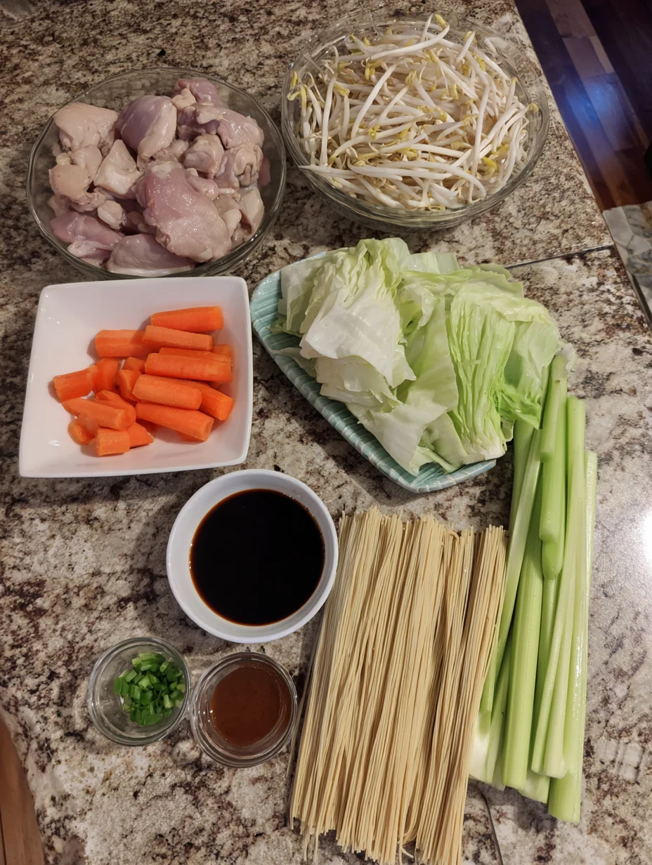 Quick & Easy Chicken Chow Mein