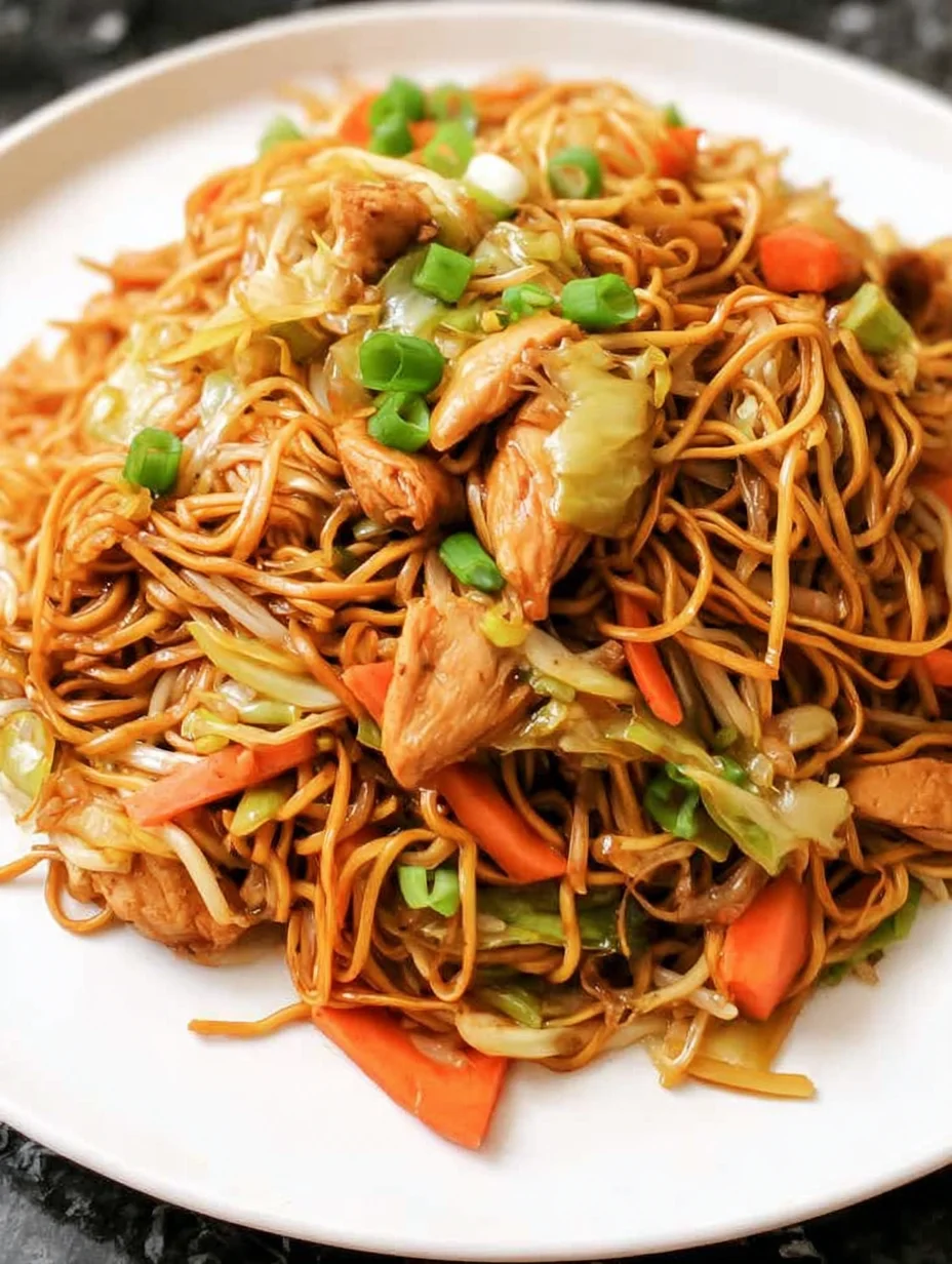 Quick & Easy Chicken Chow Mein