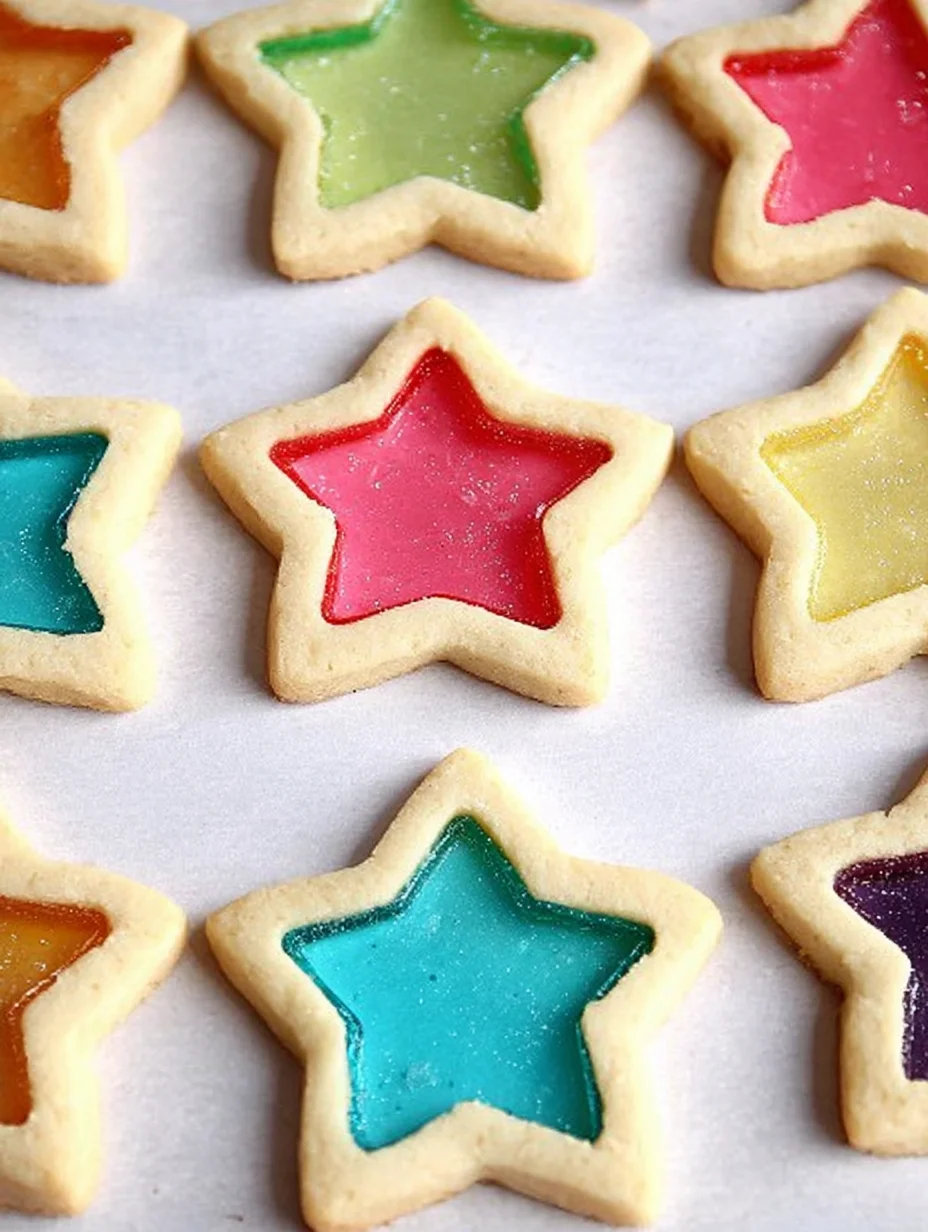 Stained Glass Cookies