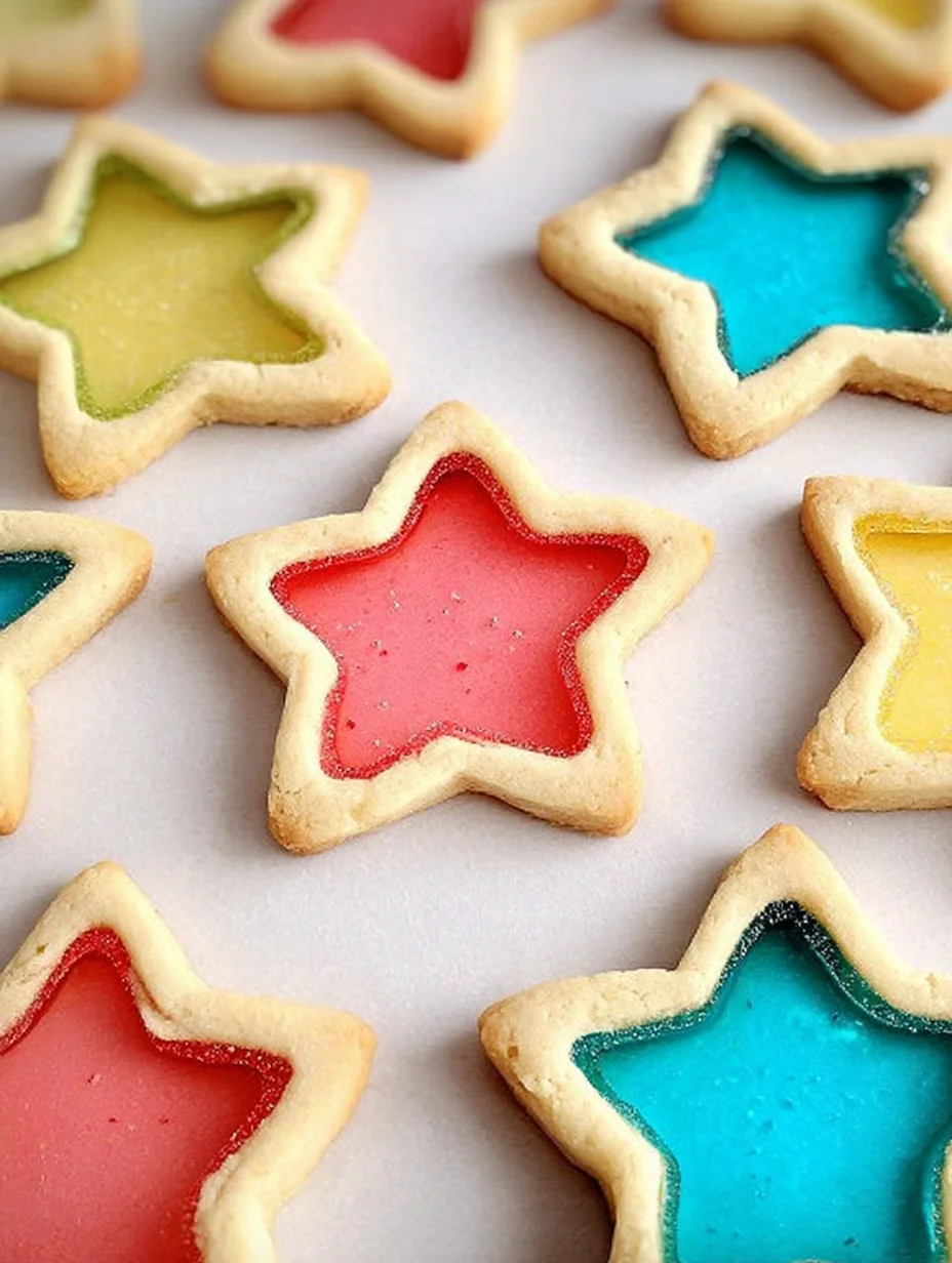 Stained Glass Cookies