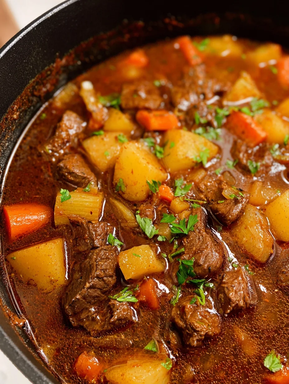 Stove Top Beef Stew