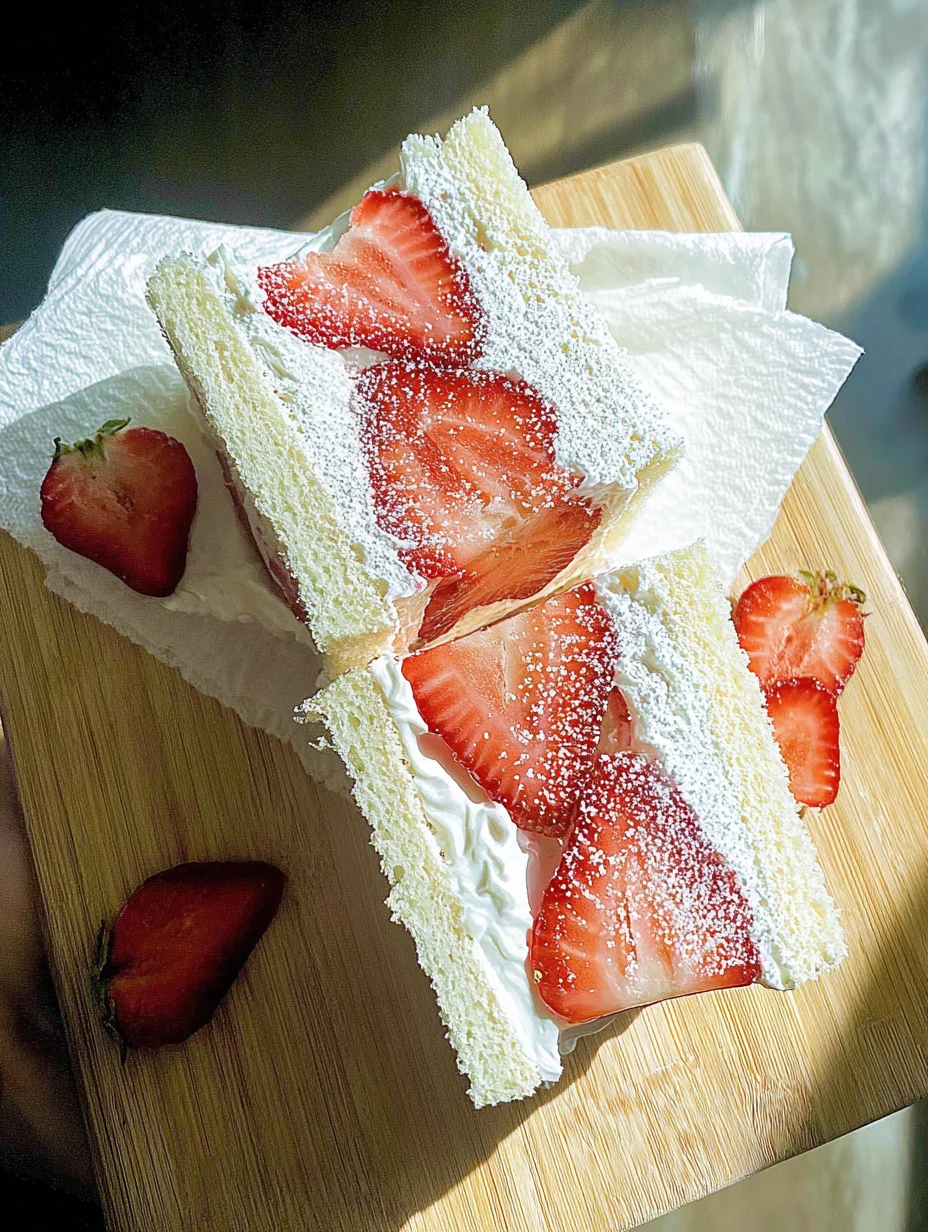 Strawberry Sando