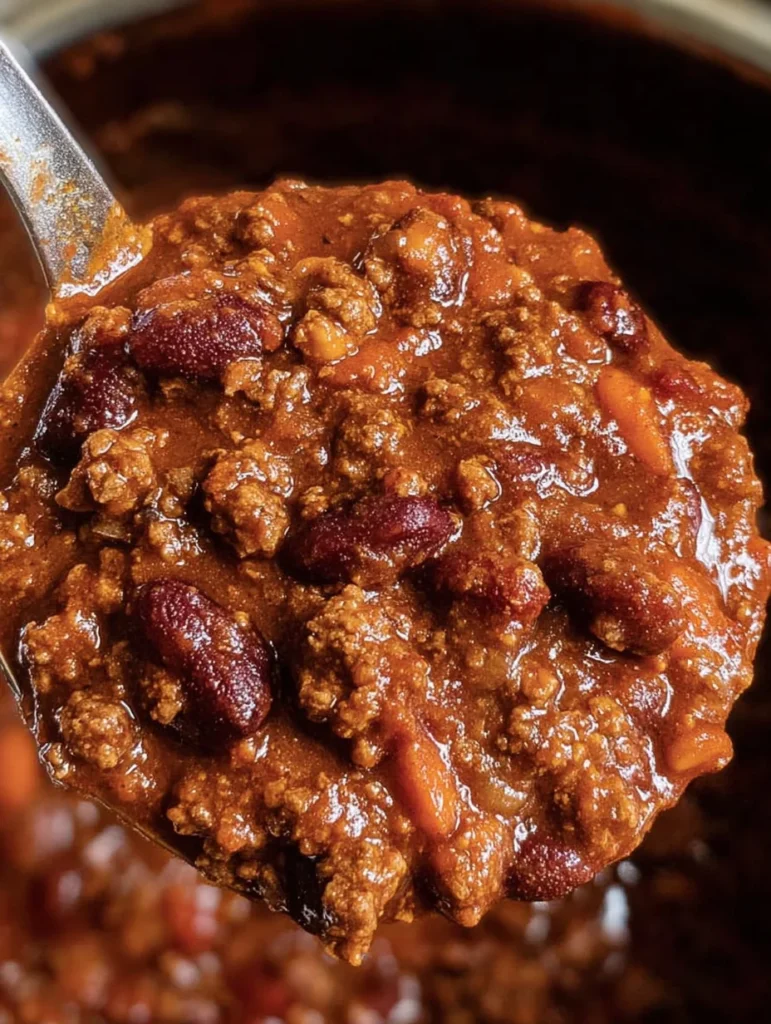 The Best Chili Recipe
