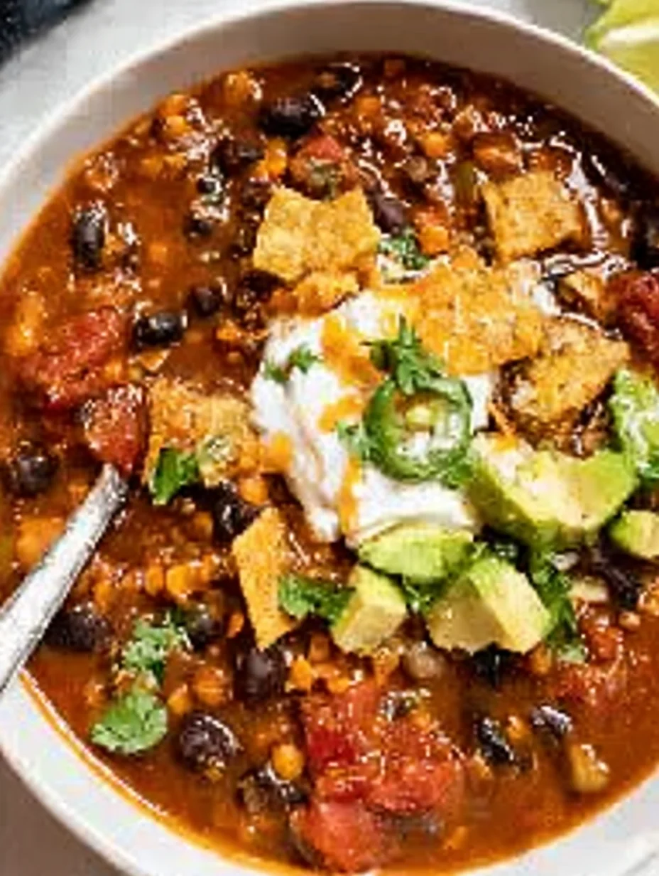 Vegan Black Bean Chili