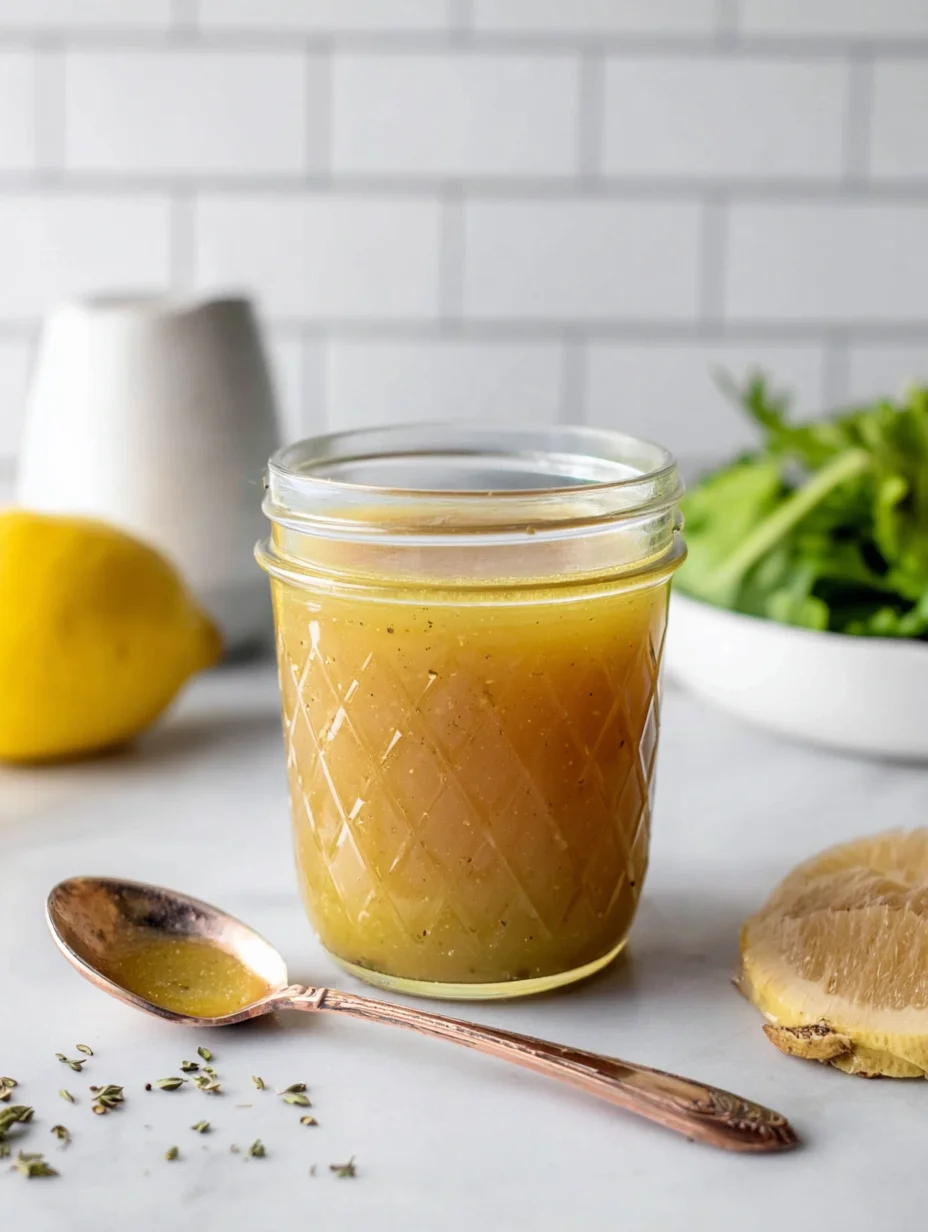 Basic Lemon Vinaigrette Dressing
