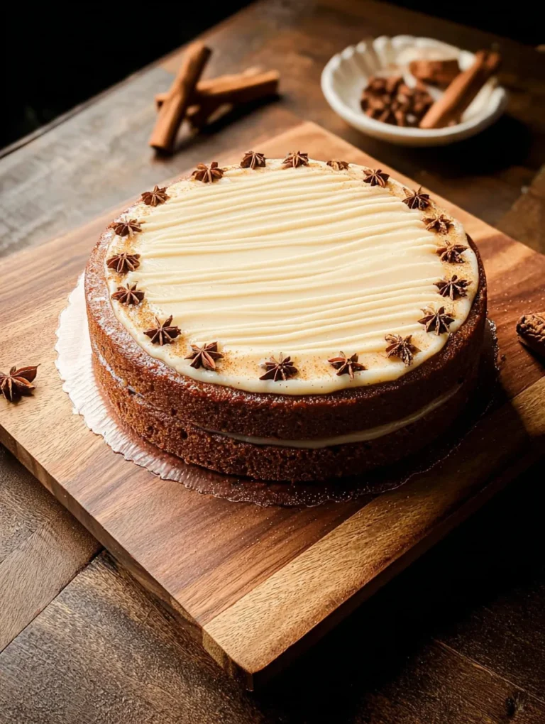 Brown Sugar Chai Cake