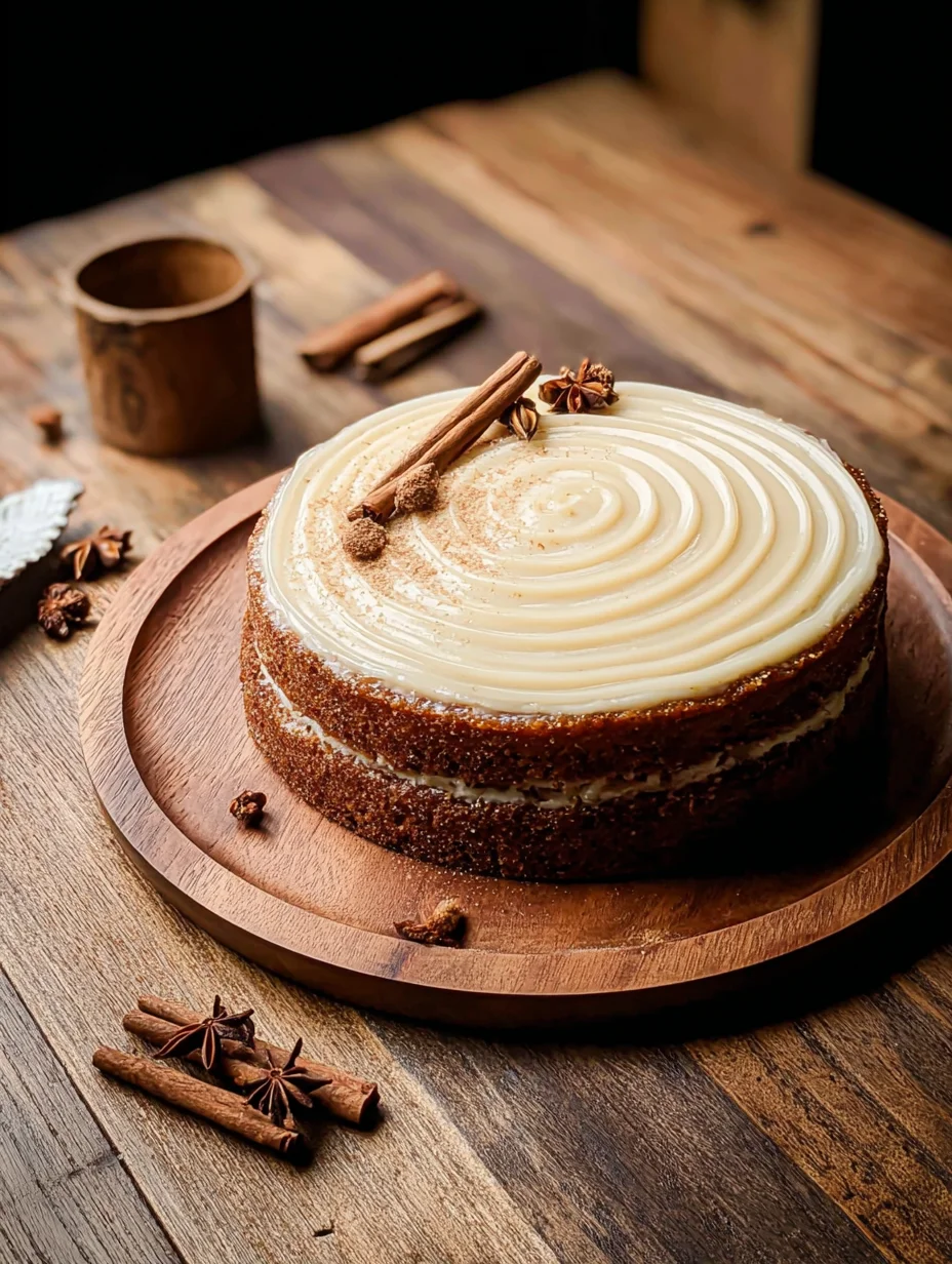 Brown Sugar Chai Cake