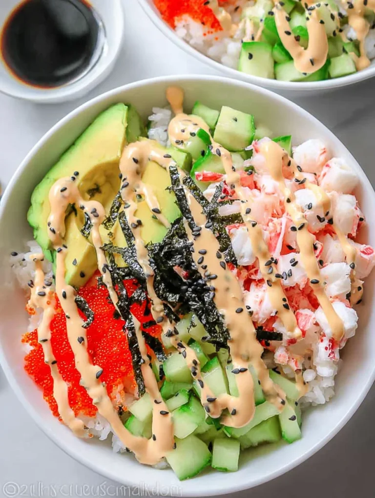 California Sushi Bowls