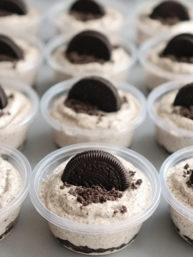 Cookies and Cream Dessert Cups
