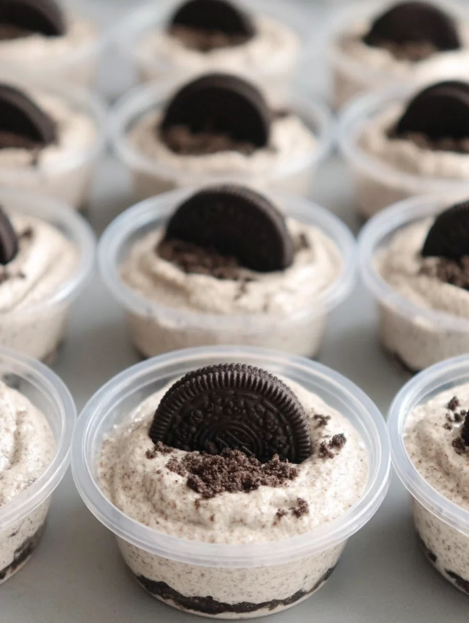 Cookies and Cream Dessert Cups