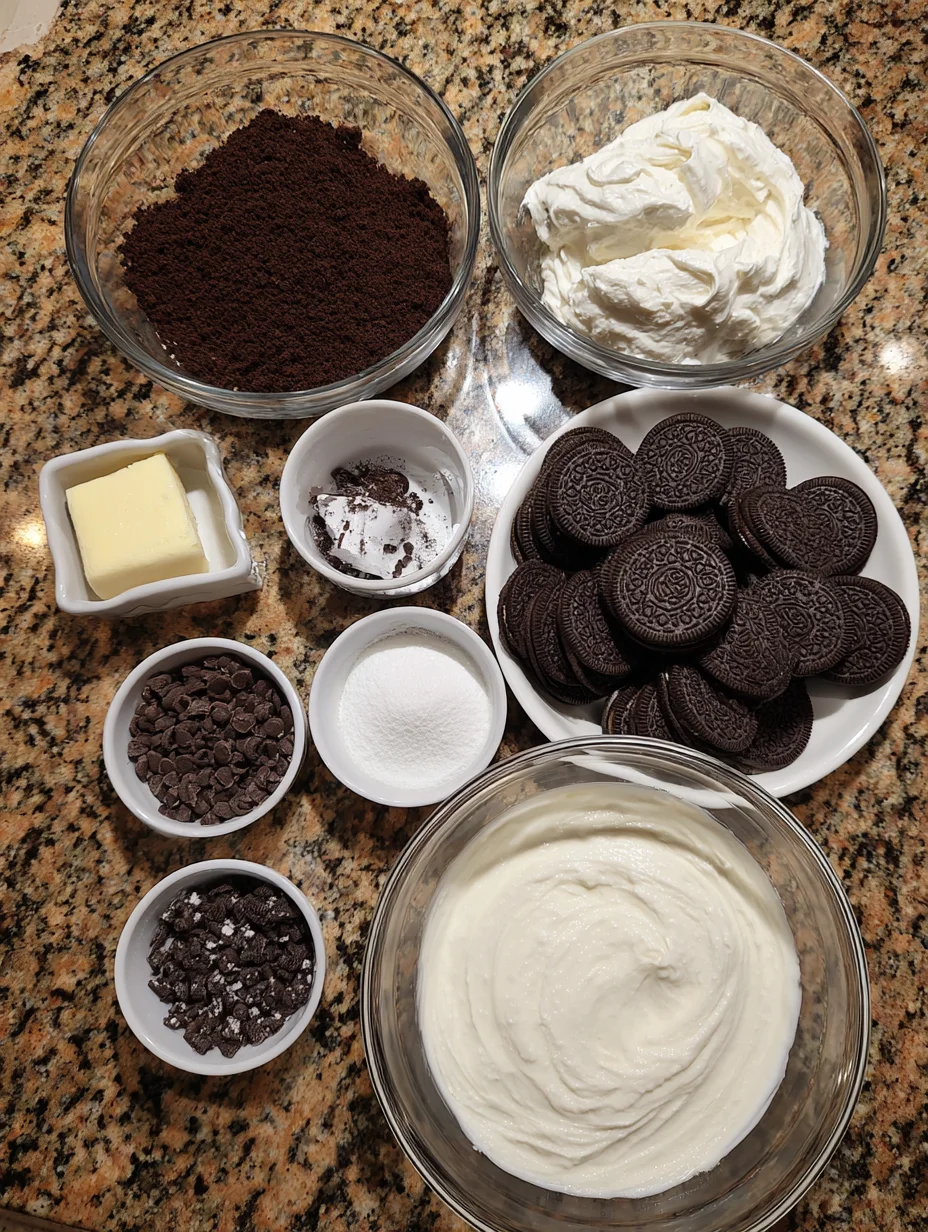 Cookies and Cream Dessert Cups