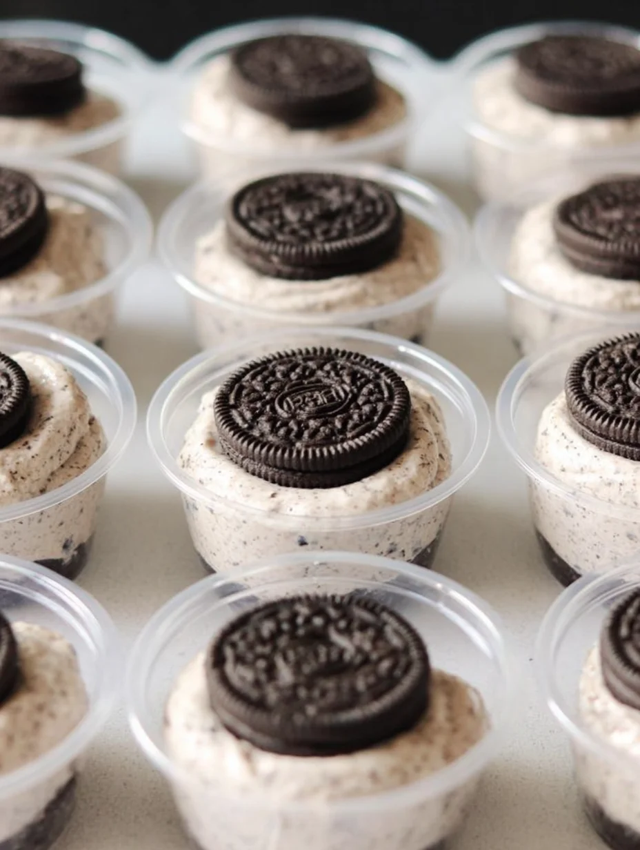 Cookies and Cream Dessert Cups