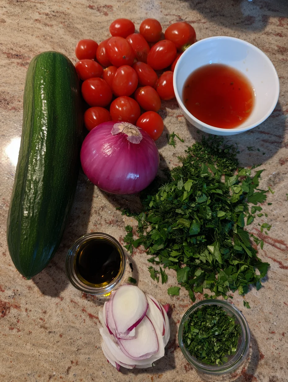Cucumber Tomato Salad