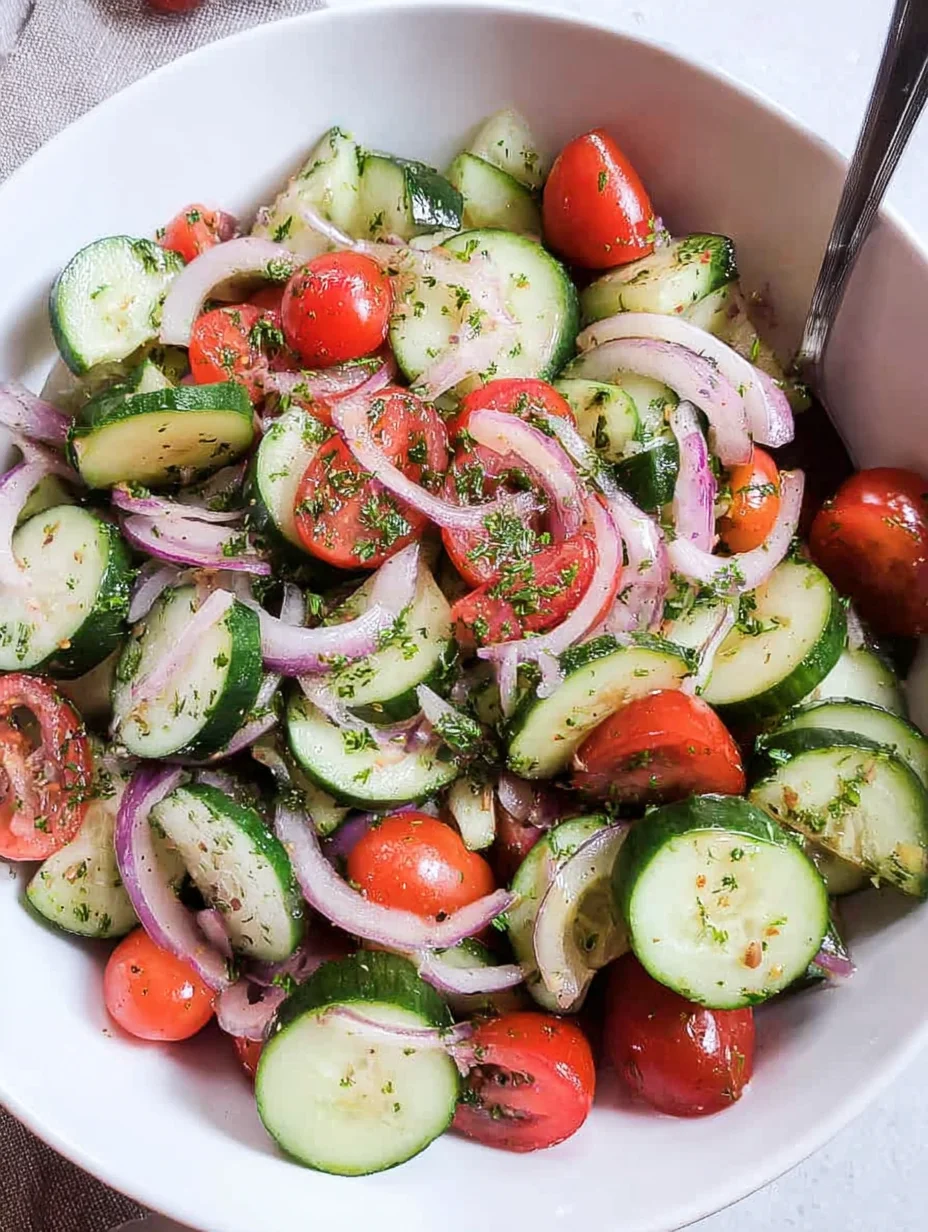 Cucumber Tomato Salad
