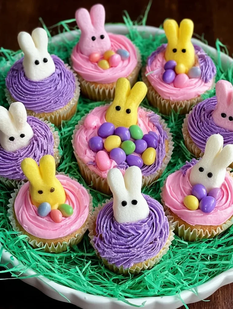 Easter Basket Cupcakes