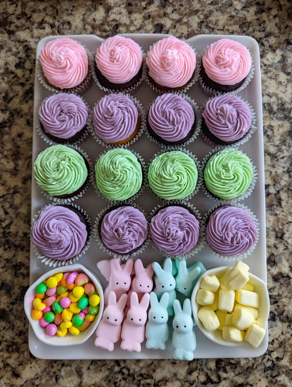 Easter Basket Cupcakes