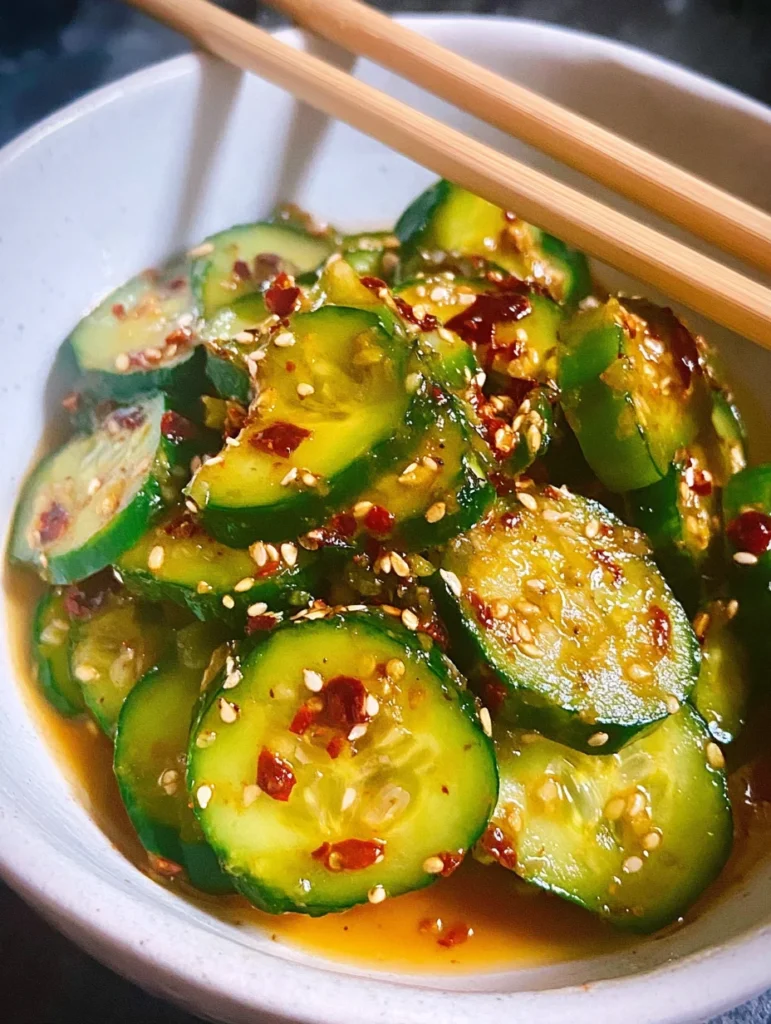 Easy Asian Cucumber Salad